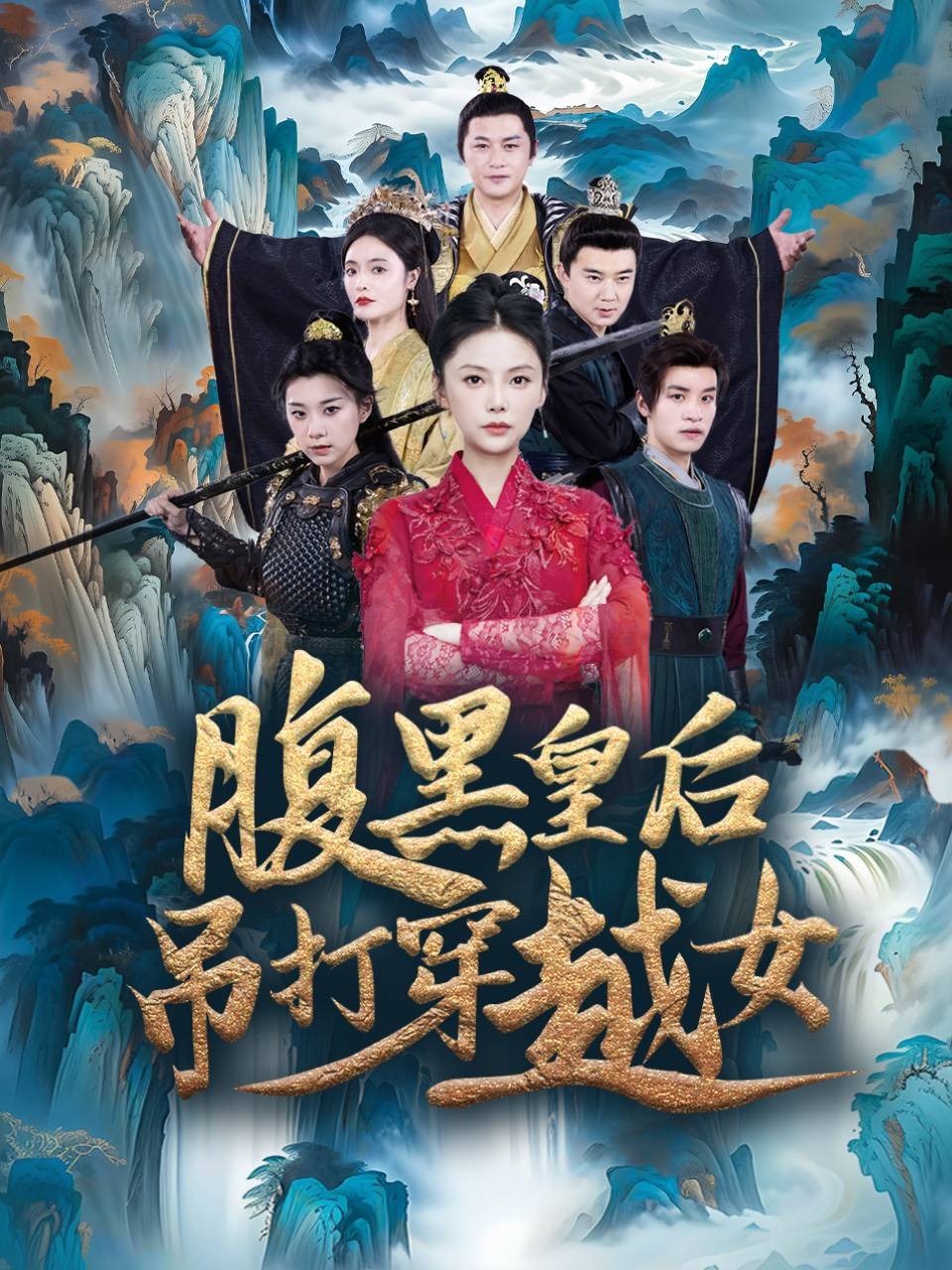 腹黑皇后吊打穿越女封面图