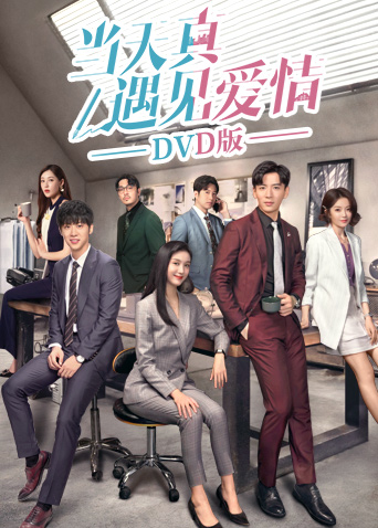 当天真遇见爱情 DVD版封面图